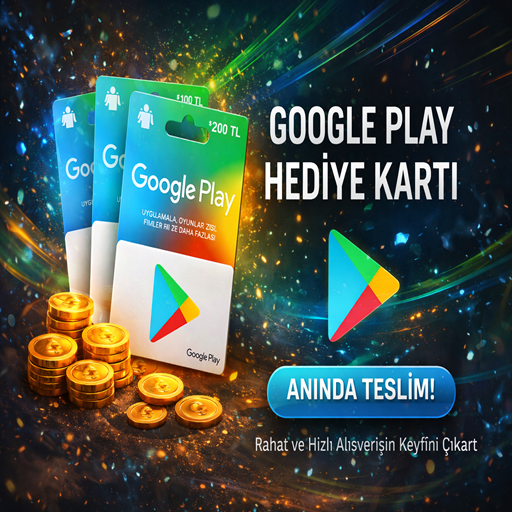 Google Play Hediye Kartı TL