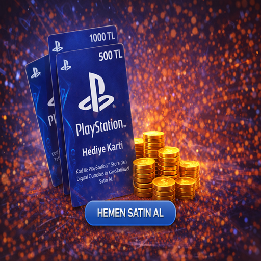 PlayStation Türkiye Hediye Kartları TL